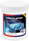 Equine America Ventilator Powder 500g tub, herbal respiratory supplement for horses in labelled container