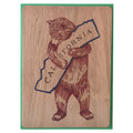 wood card
