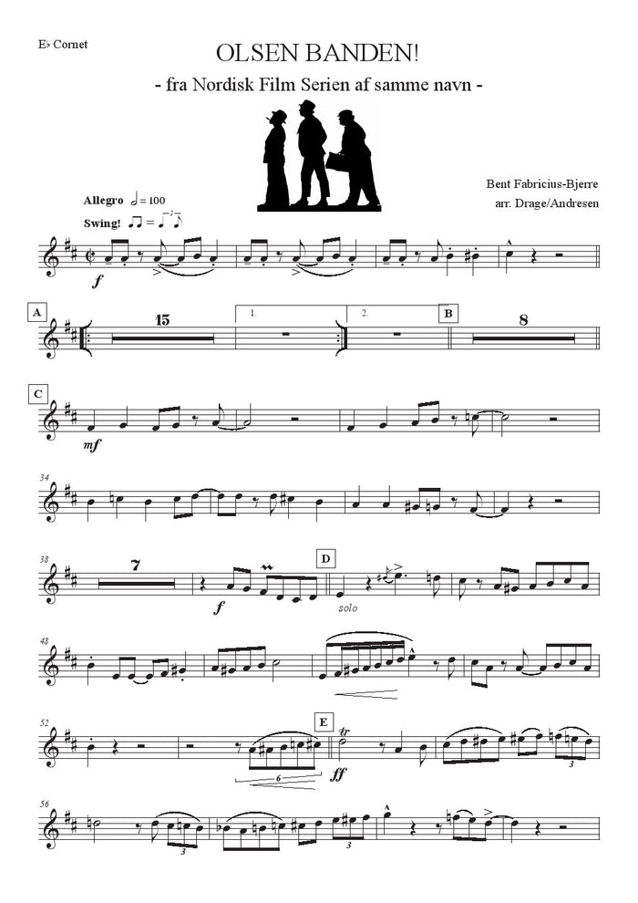 Fabricius-Bjerre - Olsen Banden - Brass Band