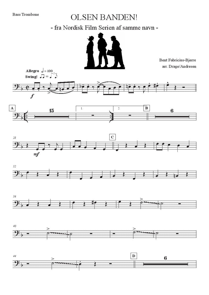 Fabricius-Bjerre - Olsen Banden - Brass Band