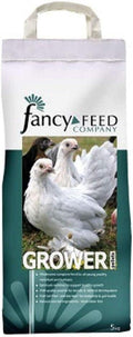 Fancy Feeds Growers Pellets, 5kg bag of complete feed for growing poultry