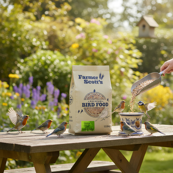 Additional view of the Farmer Scott's Premium Wild Bird Seed Mix 12.55kg sack