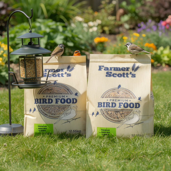 Further view of the Farmer Scott's Premium Wild Bird Seed Mix 12.55kg sack