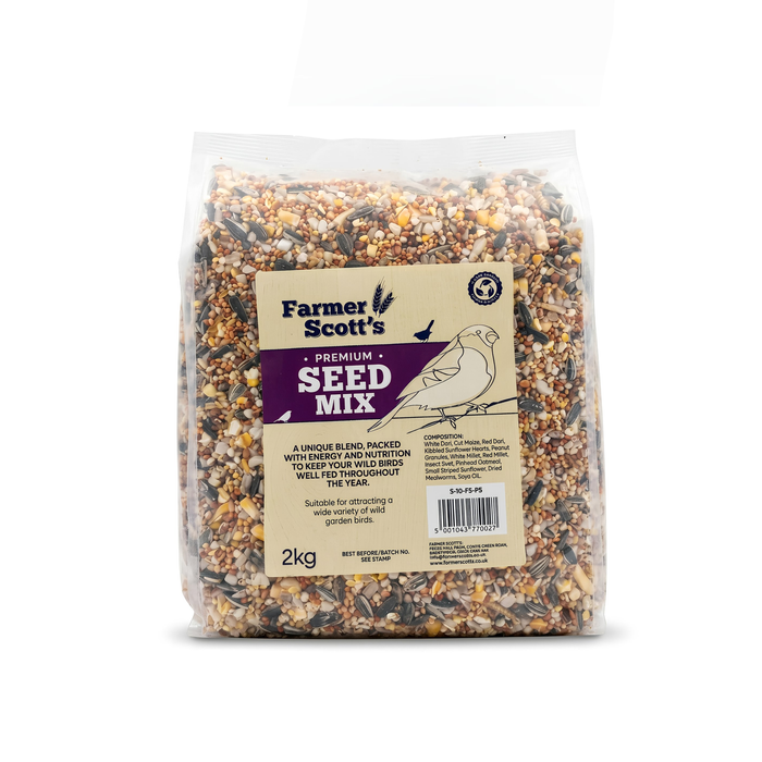 Farmer Scott's Premium Wild Bird Seed Mix 2kg bag