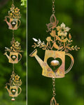 Flamed Triple Watering Can Ornament