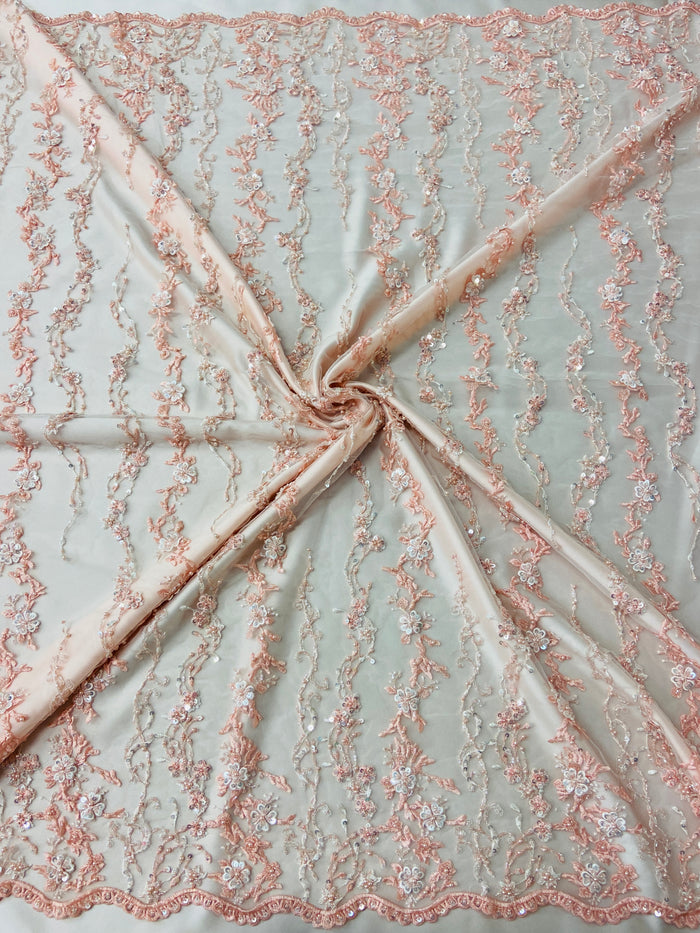 Florette Beaded Lace