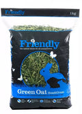 Friendly Green Oat ReadiGrass multipack of four 1kg bags of dried grass and young oat forage