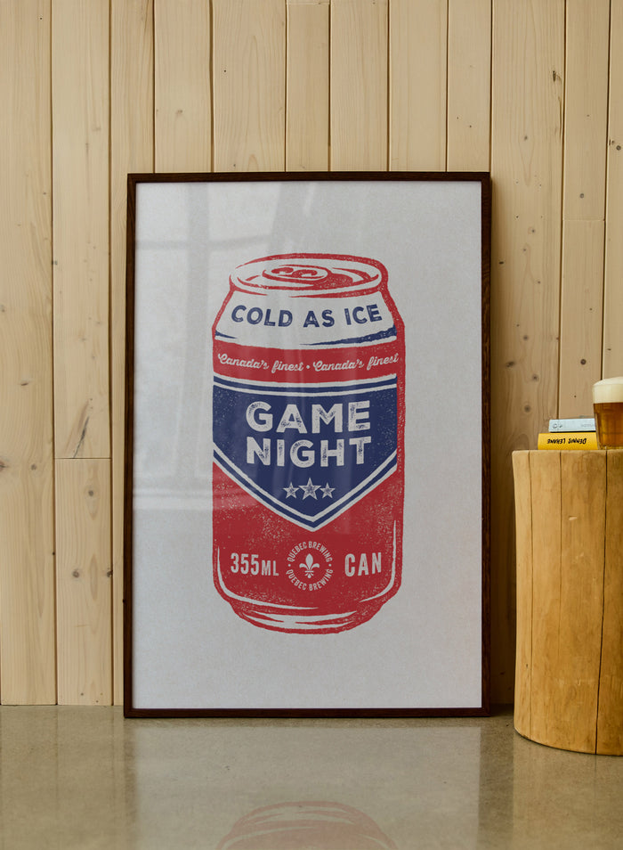 Game Night in Montreal, Poster