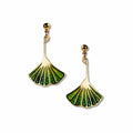 Ginkgo Leaf Earrings
