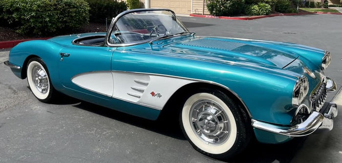 GM WA2655 Tasco Turquoise Basecoat Clearcoat Quart Complete Paint Kit