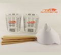 GM WA523F Hugger Orange Basecoat With Reducer Quart (Basecoat Only)