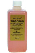 Gold Label Triscrub antibacterial skin cleanser in a 500ml bottle