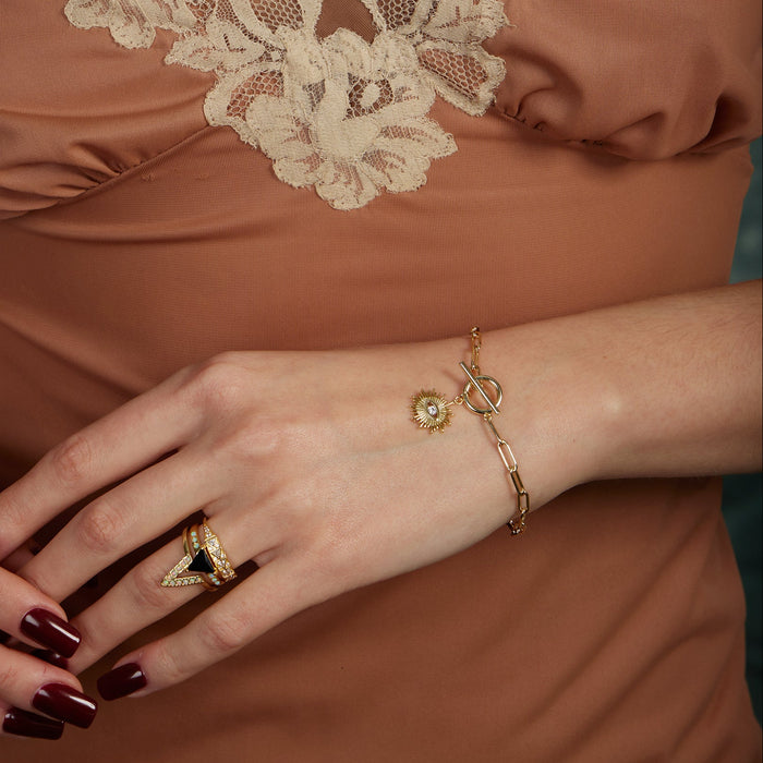 Golden Eye Bracelet