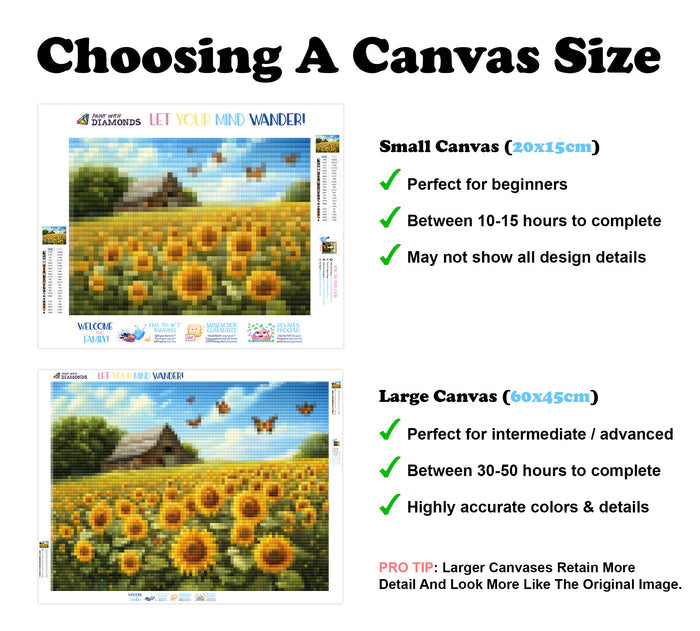 Golden Meadow of Sunflowers and Butterflies