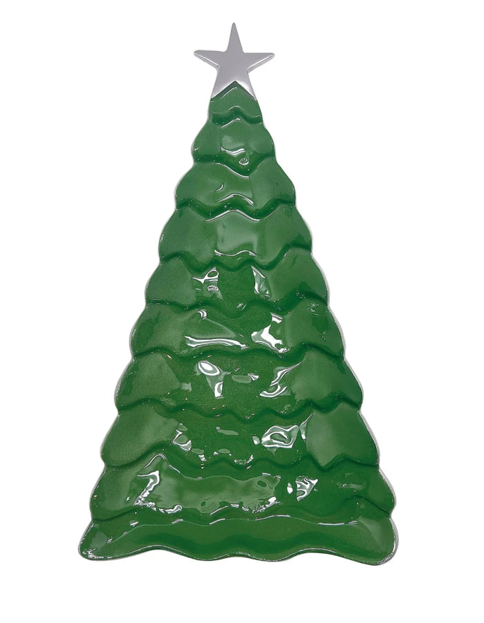 Green Tree Candy Dish
