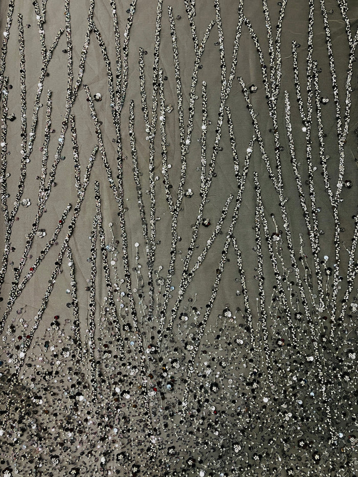 Hand Beaded Buttercup Branches