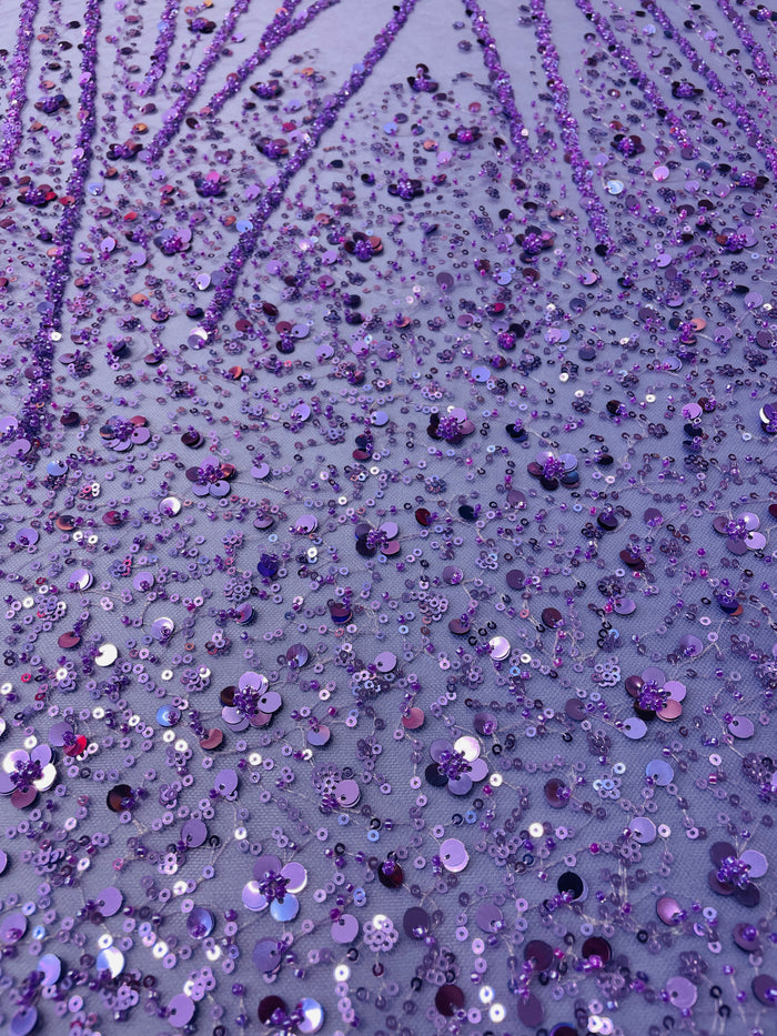 Hand Beaded Buttercup Branches