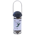 Henry Bell Essentials ready to feed fat ball feeder, a wire cage of fat balls with a hanging loop on top