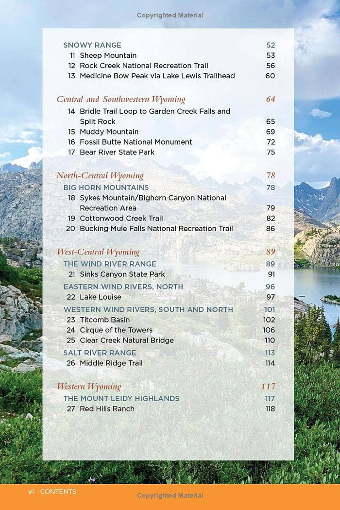 Hiking Wyoming: A Guide to the State's Greatest Hiking