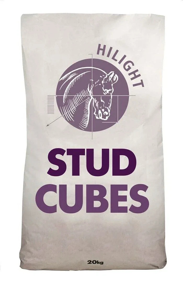 Hilight Stud Cubes 20kg sack, front of pack