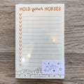 Hold Your Horses Southern Notepad - Lyla's: Clothing & Gifts - Online and Rockwall Texas Boutique