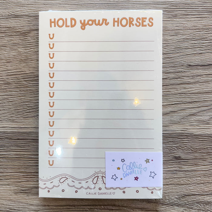 Hold Your Horses Southern Notepad - Lyla's: Clothing & Gifts - Online and Rockwall Texas Boutique