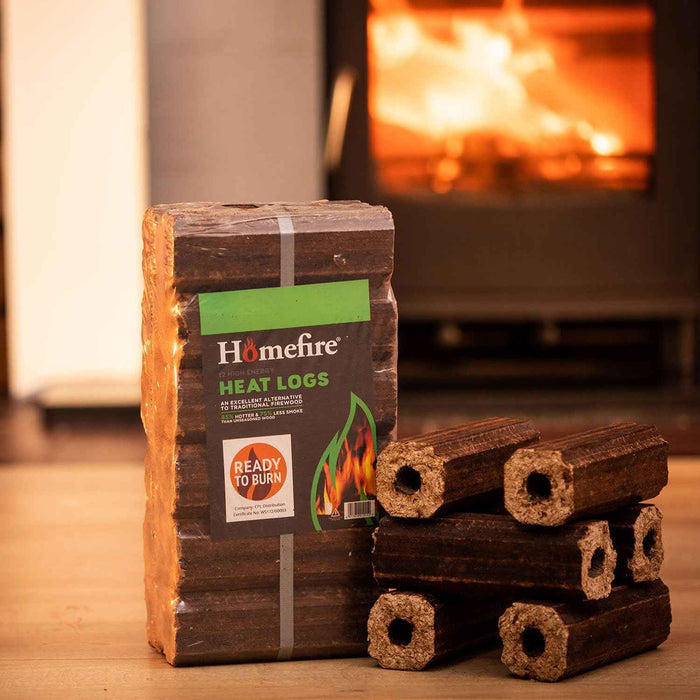 Second view of the Homefire Heat Logs 12 pack