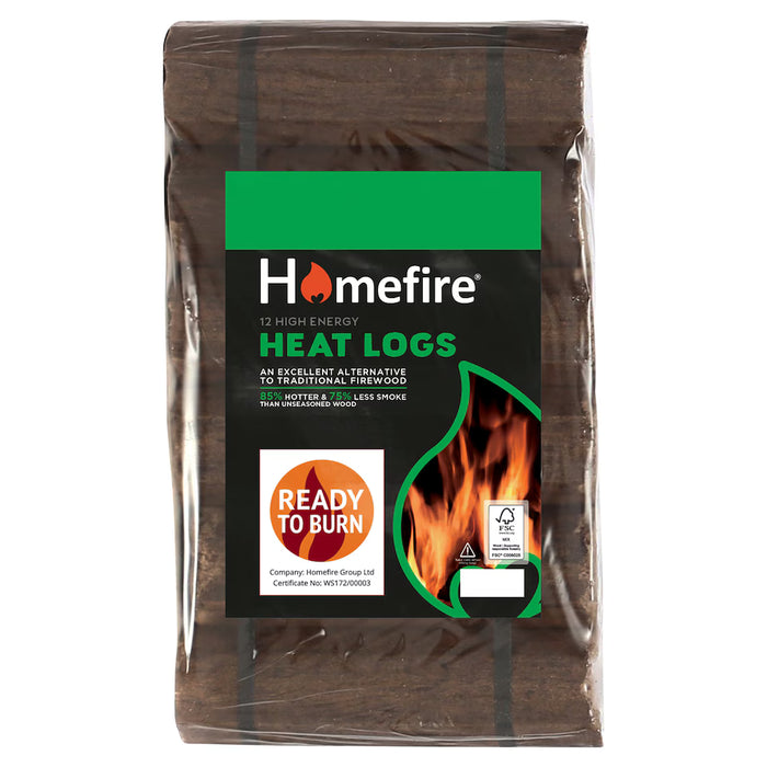 Fourth view of the Homefire Shimada Heat Logs, pack of 12