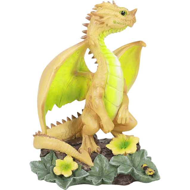 Honeydew Dragon Statue – view 2
