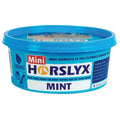 Horslyx Mint Mini Lick 650g peppermint tub, sold here as a case of twelve