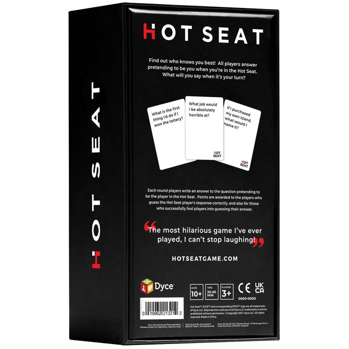HOT SEAT: The Family Party Game That's All About You