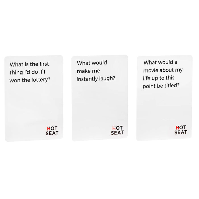 HOT SEAT: The Family Party Game That's All About You