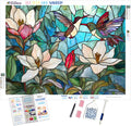 Hummingbirds Among Beautiful Blossoms