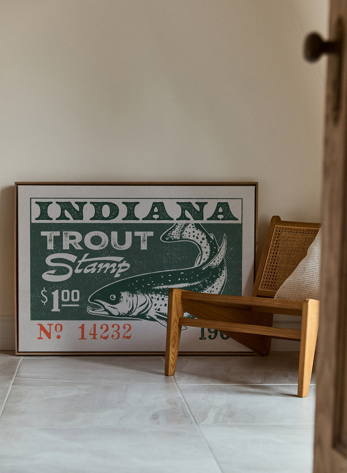 Indiana Trout, Canvas