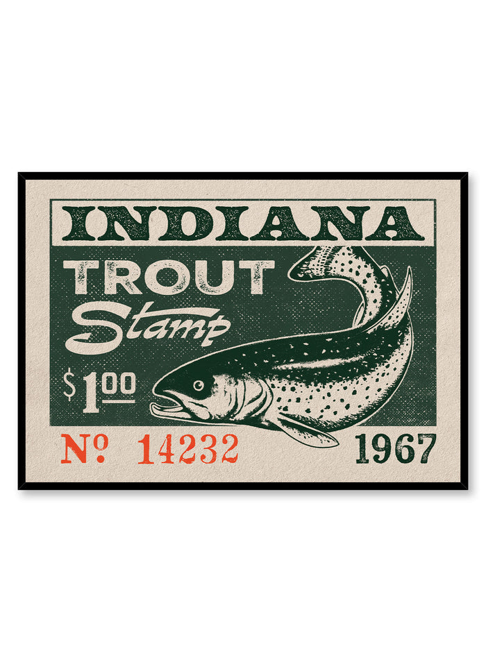 Indiana Trout, Poster