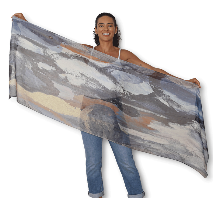 Indigo Dream Scarf 200x70cm