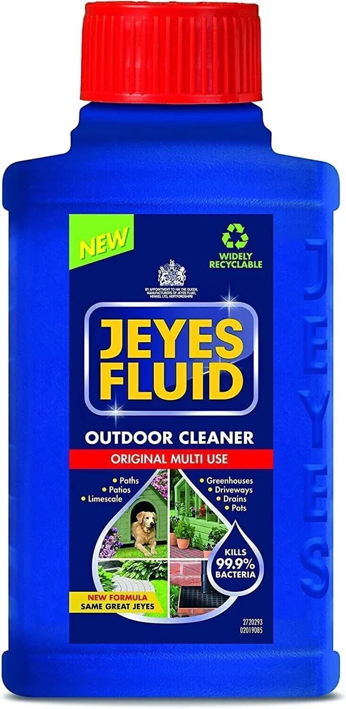 Jeyes Fluid multi-use outdoor cleaner concentrate in a 300ml bottle