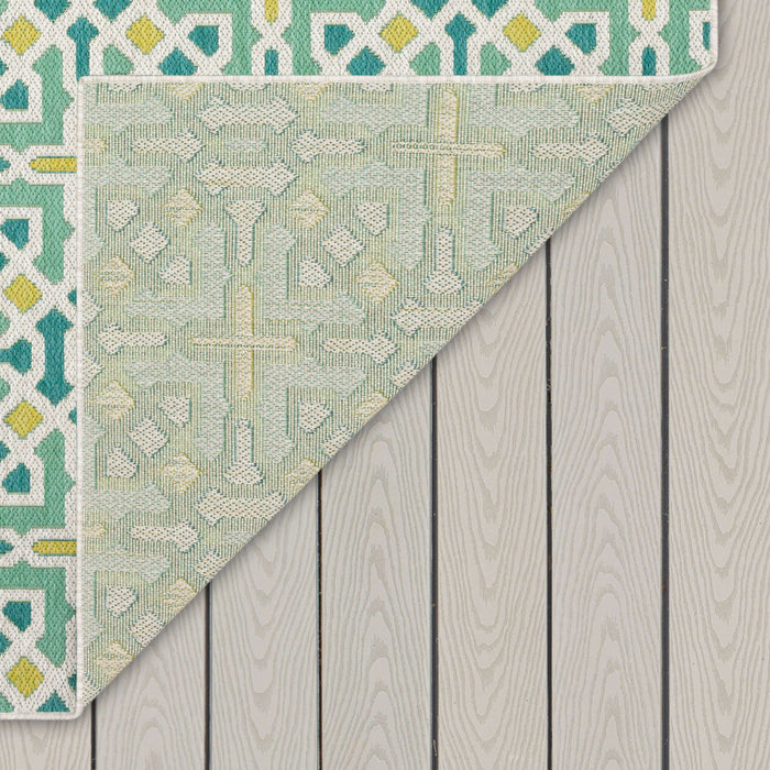 Karastan Drew & Jonathan Outdoor Wintergreen Area Rug