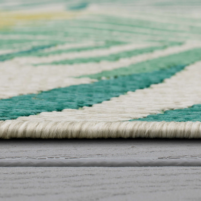 Karastan Drew & Jonathan Outdoor Wintergreen Area Rug
