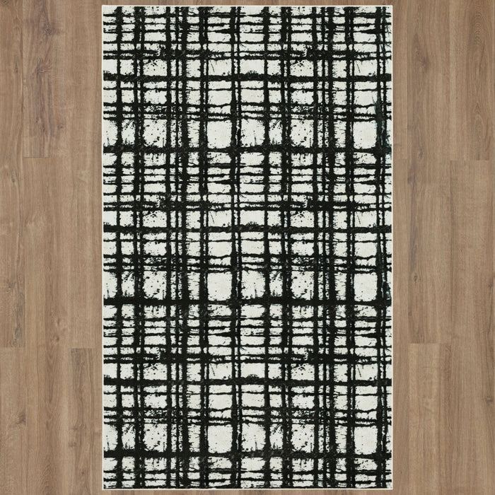 Karastan Evolution Black Area Rug