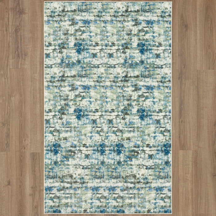 Karastan Evolution Blue Area Rug