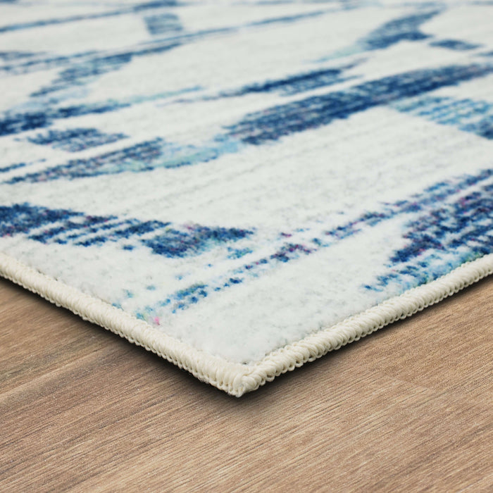 Karastan Evolution Blue Area Rug