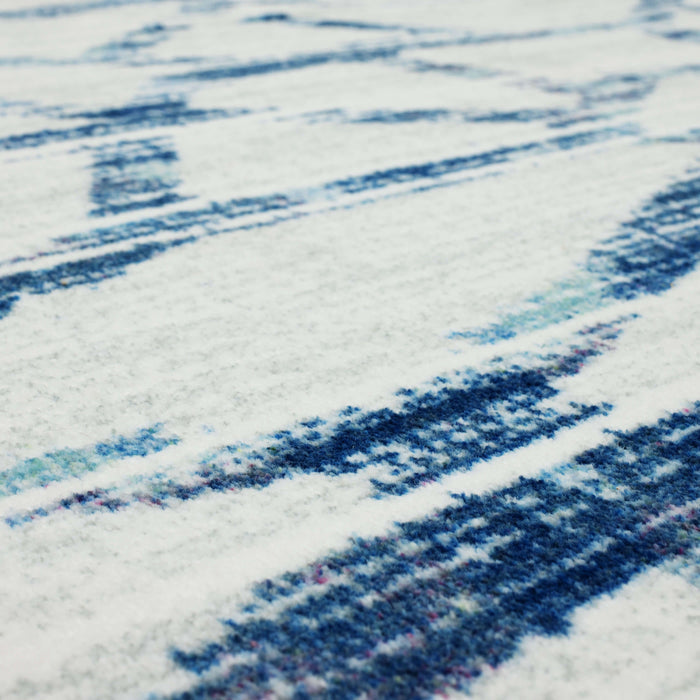 Karastan Evolution Blue Area Rug