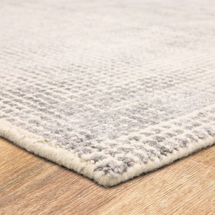 Karastan Labyrinth Steel Grey Area Rug RG176 945 Gray