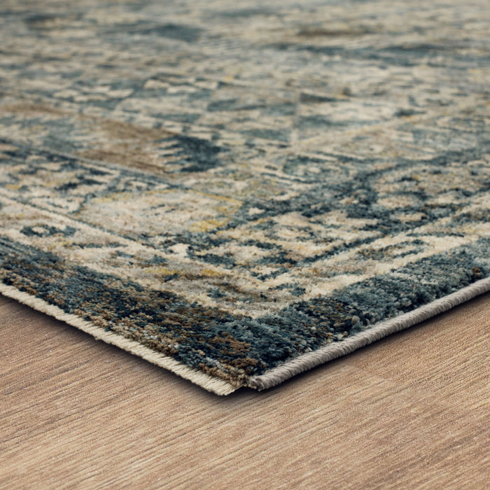 Karastan Marash Blue Area Rug RG843 048 Blue