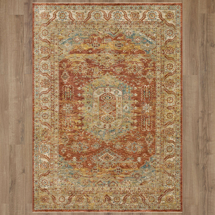 Karastan Marash Rust Area Rug