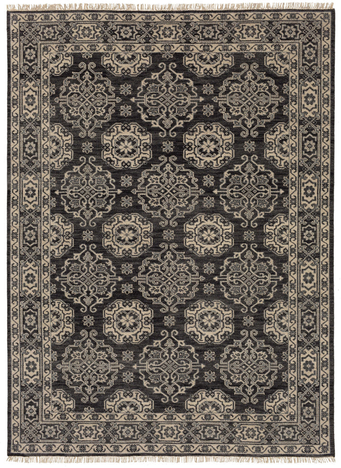 Karastan Paradigm Black Area Rug RG144 4575 Black