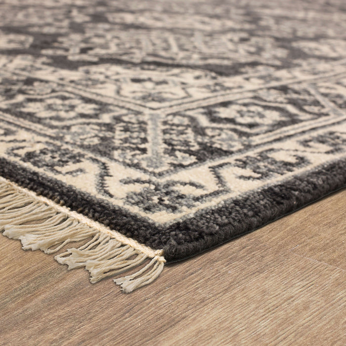 Karastan Paradigm Black Area Rug