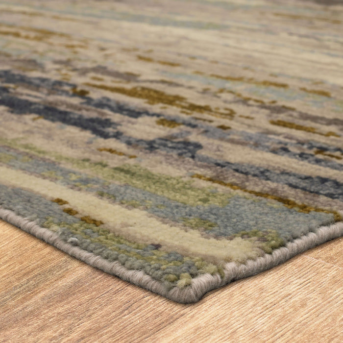 Karastan Paradigm Blue Area Rug