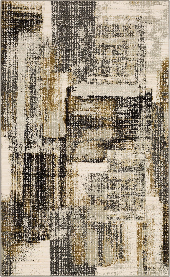 Karastan Tempest Midnight Area Rug 91984 12096 Ivory